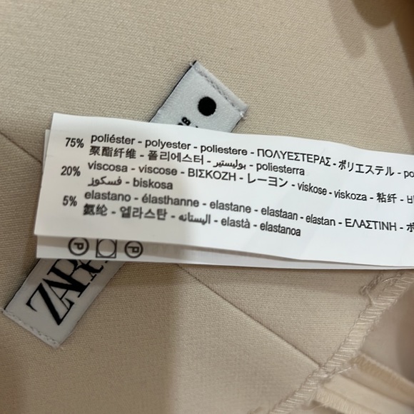 Zara super high rise straight leg pants - Picture 7 of 7